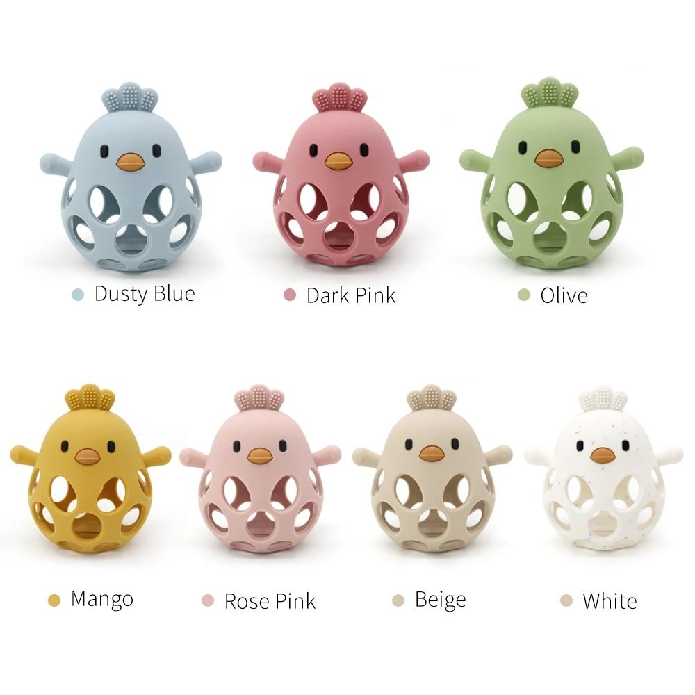 Chirpy-Chew Silicone Chick Teether