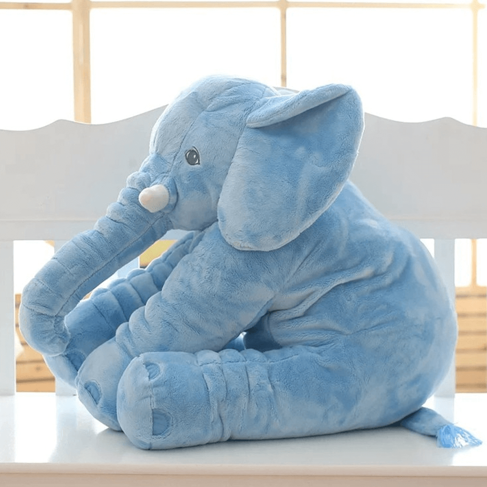 Plush Elephant Pillow