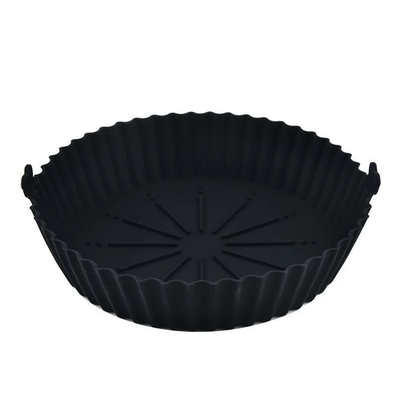 Premium Air Fryer Silicone Basket Liners Reusable Non Stick Pot & Parchment Paper Replacement