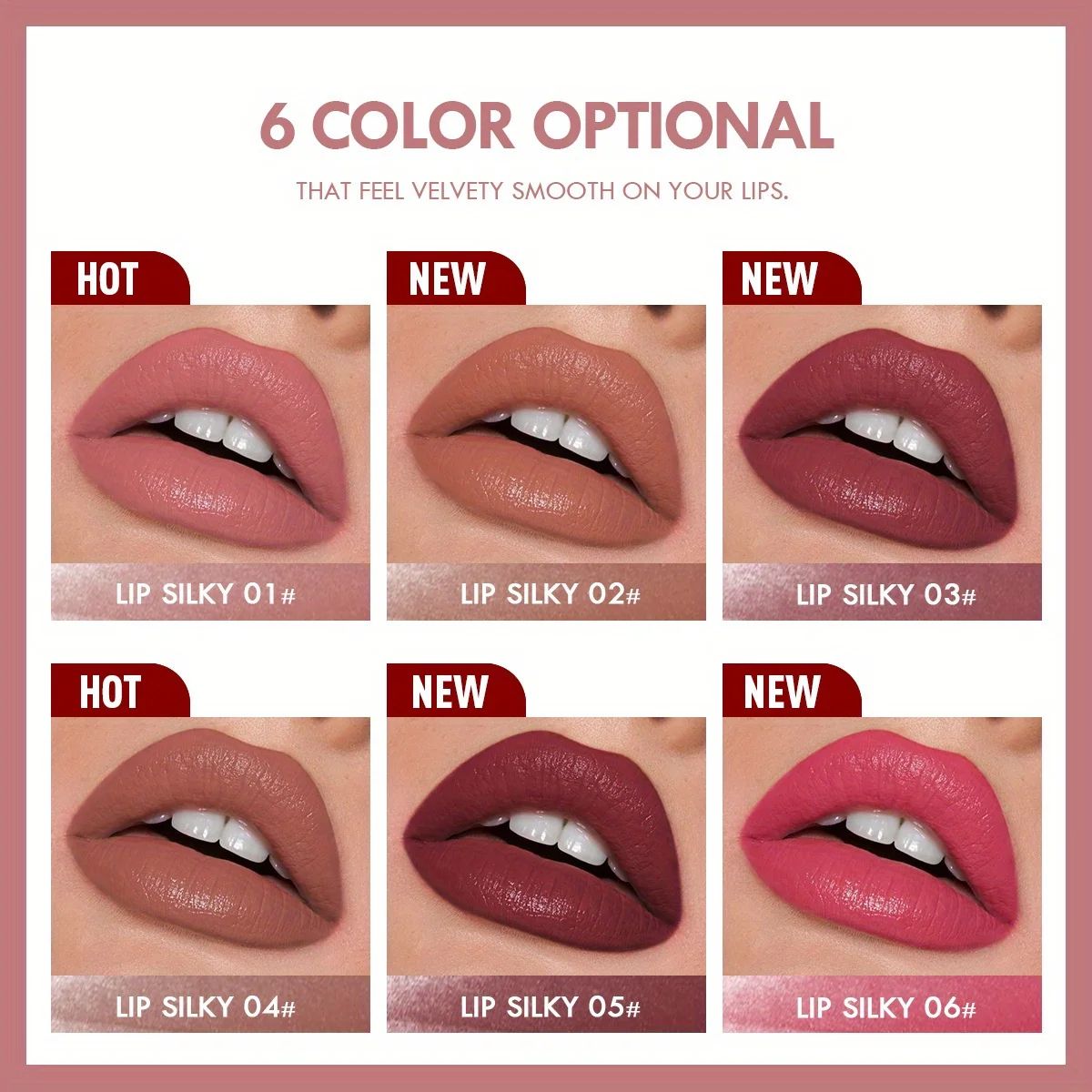Matte Lipstick Pencil Long Lasting Waterproof Lipstick Pen