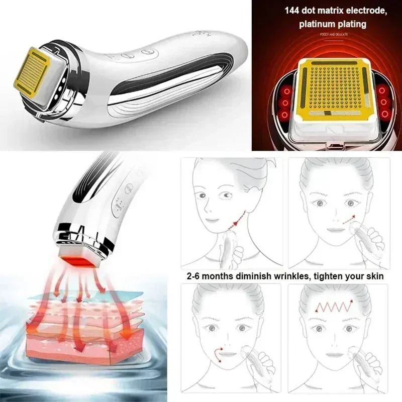 RF Radio Frequency Face Lifting Device Skin Tightening Beauty Massager