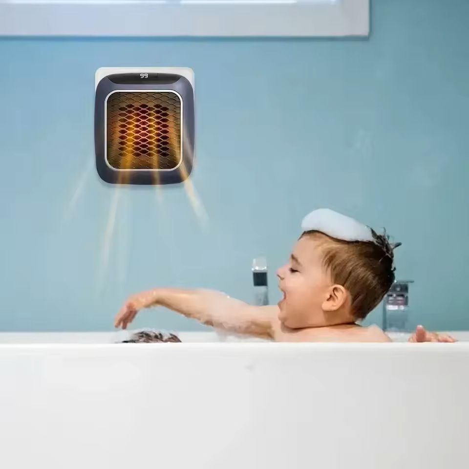 Mini Wall Mounted Electric Heater with Remote Control