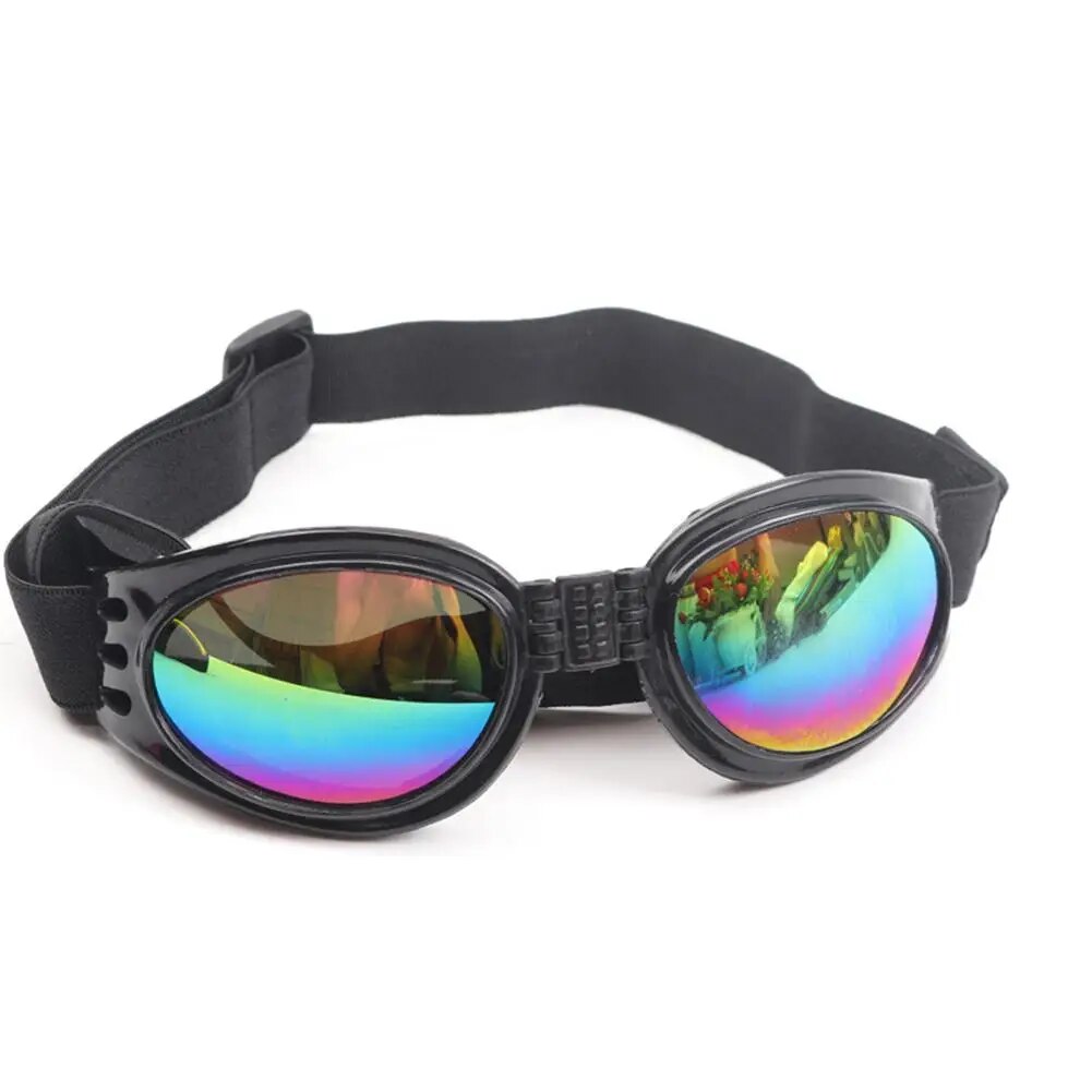Foldable Dog Sunglasses: Summer Windproof UV Goggles