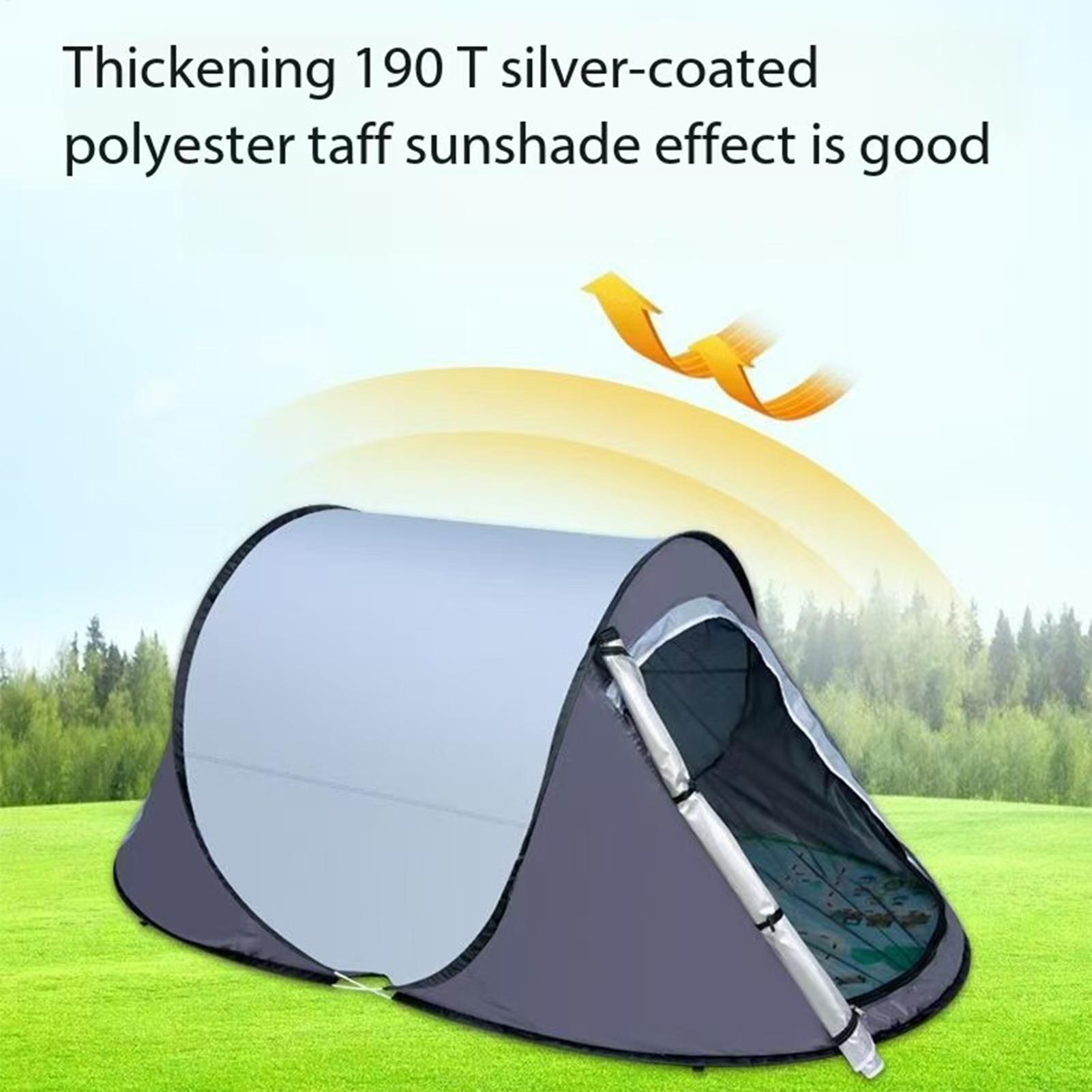 Automatic Open Camping Tent Windproof, Anti-Mosquito, Beach & Picnic Shelter