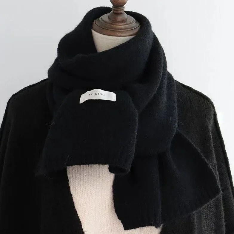Unisex Winter Thermal Knitted Scarf