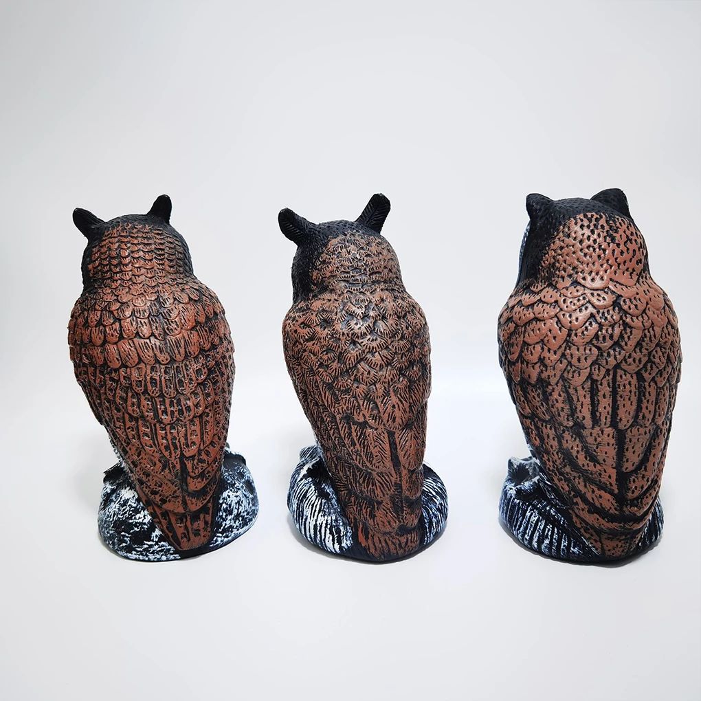 Solar Owl Bird Scare Decoy