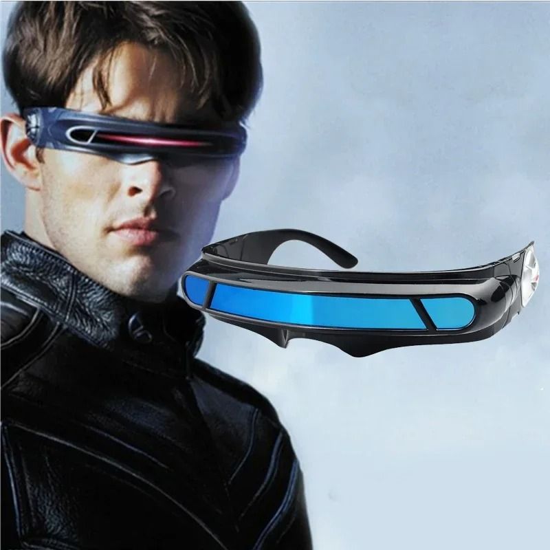 Wraparound Polarized Shield Sunglasses for Men and Women with Futuristic Design