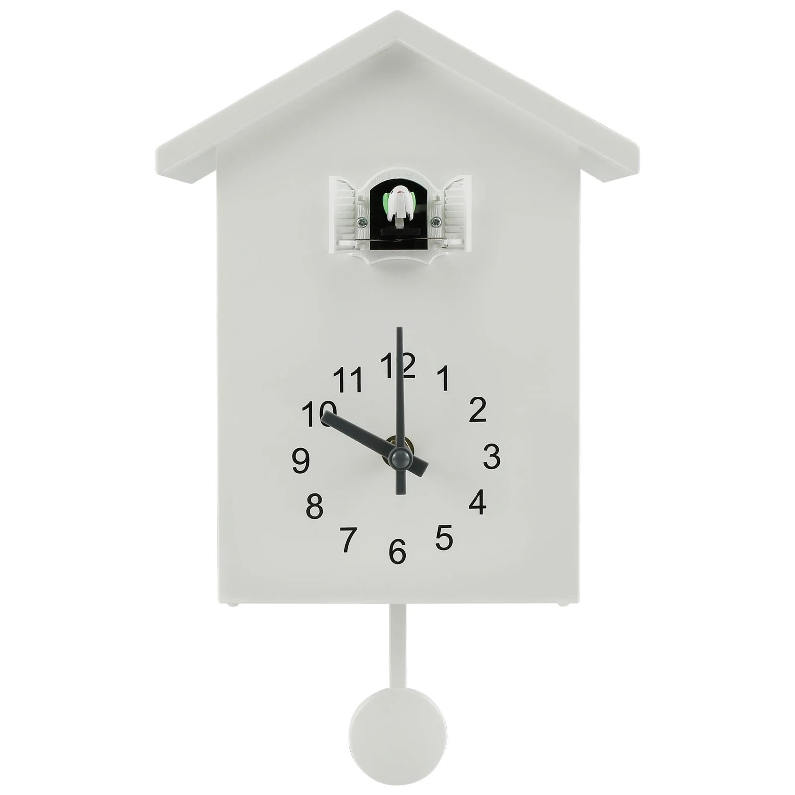 Creative Cuckoo Wall Clock with Bird Sound and Silent Movement