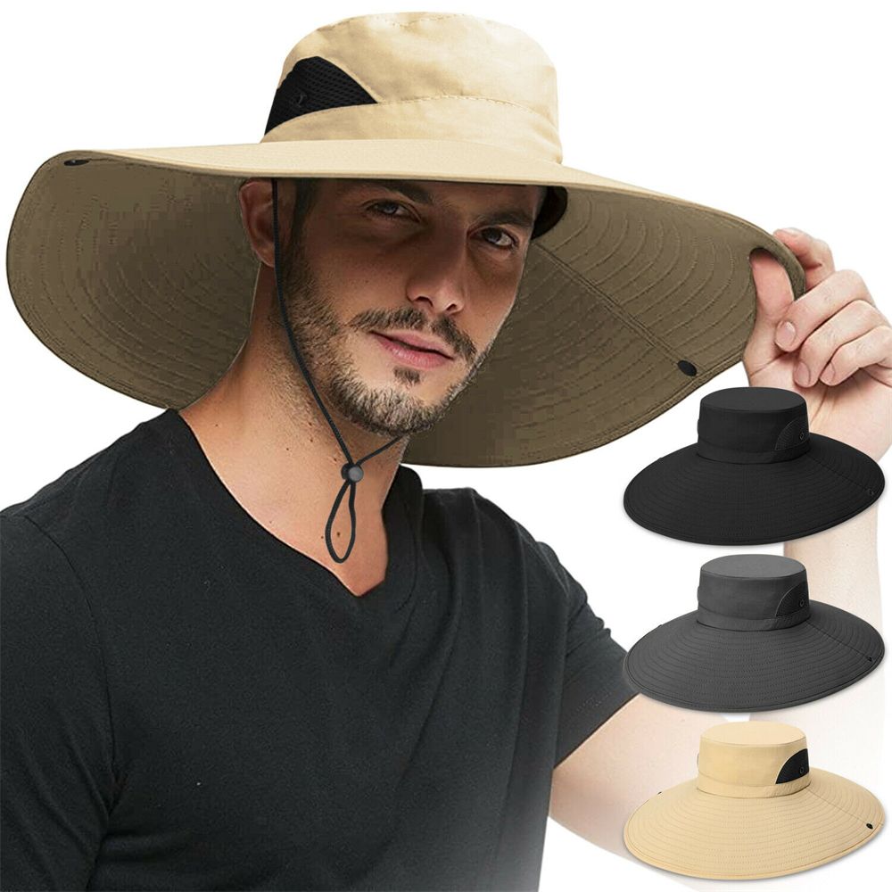 Men and Women UV Sun Protection Wide Brim Boonie Bucket Hat – Lightweight, Breathable, and Packable for Outdoor