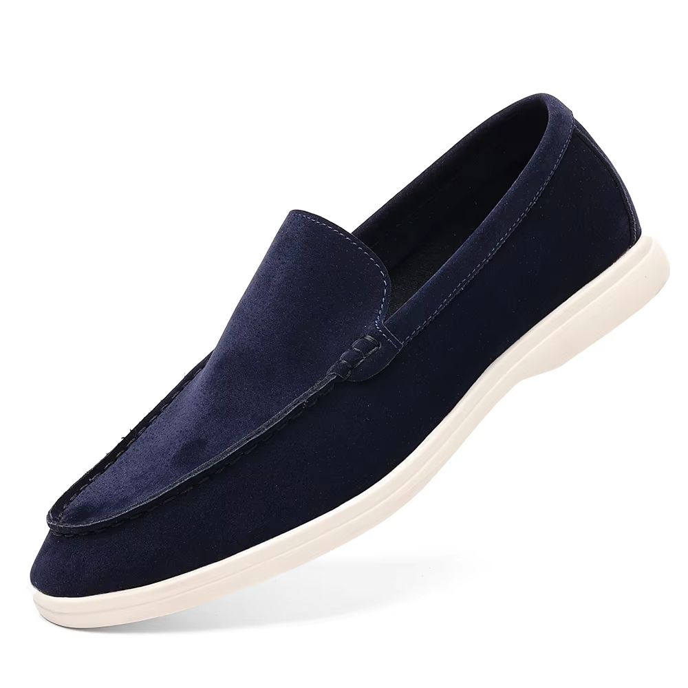 Men's British Retro Slip-On Loafers Casual Shoes