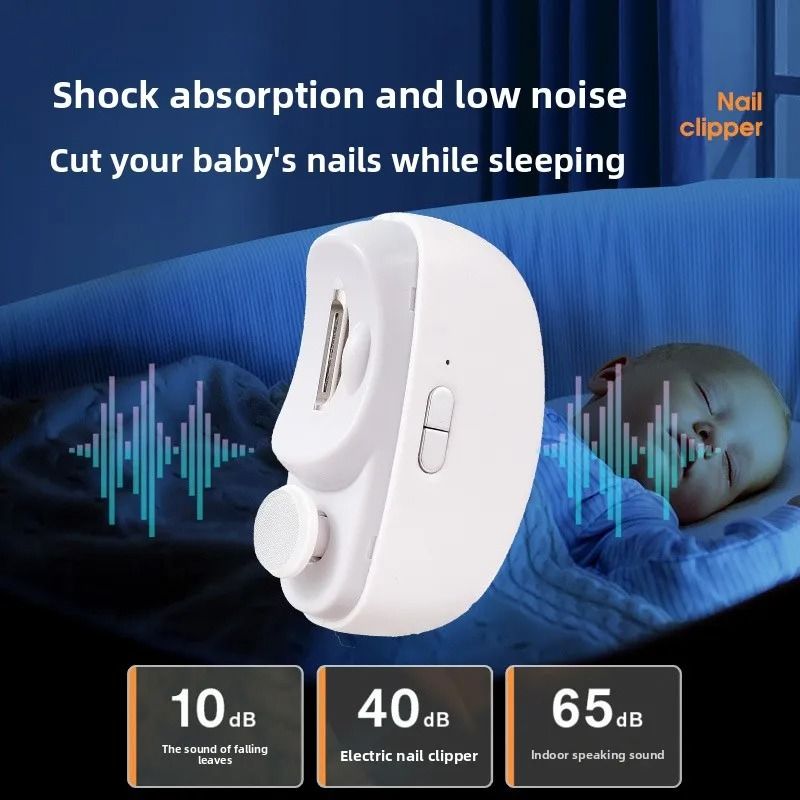 Electric Automatic Nail Clipper With Light