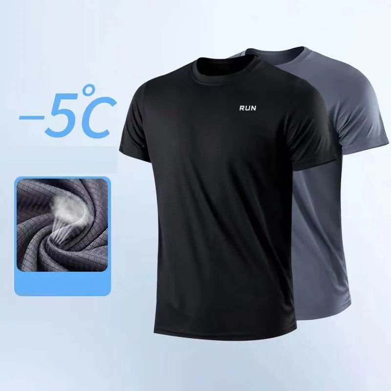 Mens Quick Dry Moisture Wicking Gym TShirt