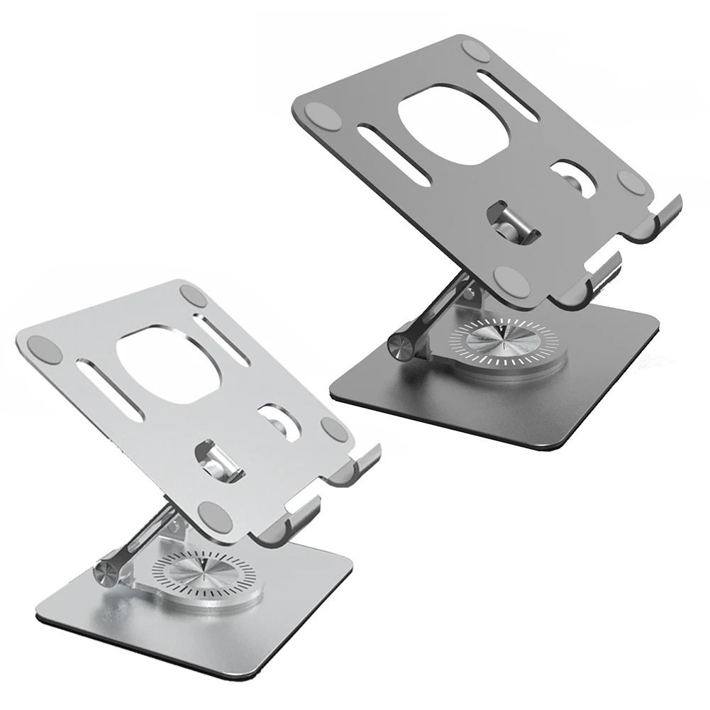 Foldable Mobile Phone and Tablet Holder 360 Degree Rotating Adjustable Stand