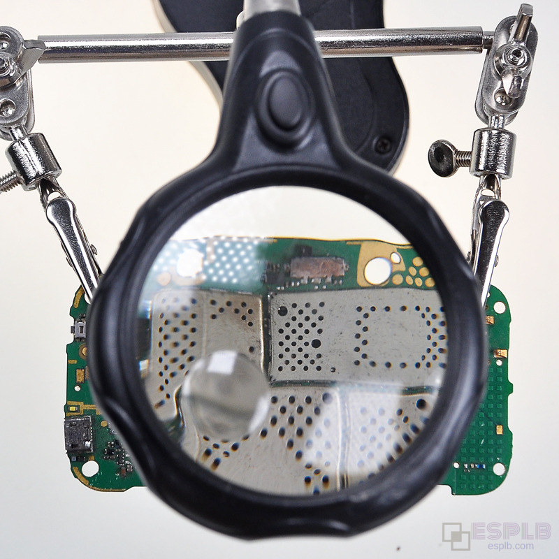 Precision Third Hand Soldering Stand with LED Magnifying Glass Adjustable Soldering Helping Hand Tool