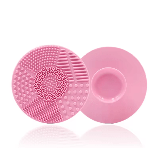 Silicone Makeup Brush Cleaner Bowl – Foldable Brush Washing & Scrubbing Tool