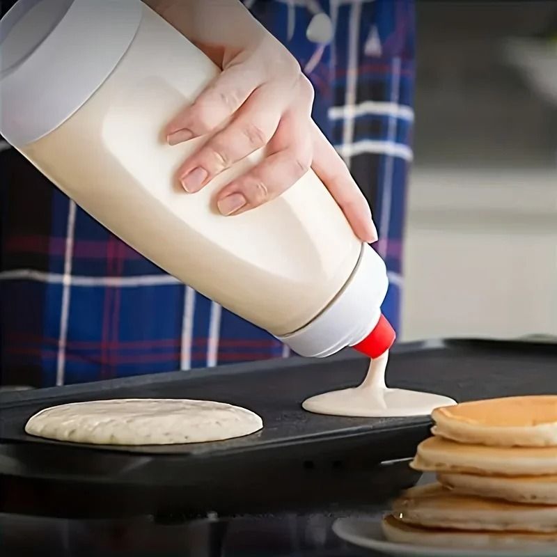 Pancake Batter Mixer Bottle with Blender Ball