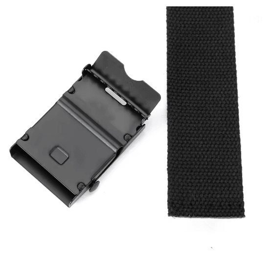 Unisex Canvas Webbing Belt Casual Jeans Waist Belt