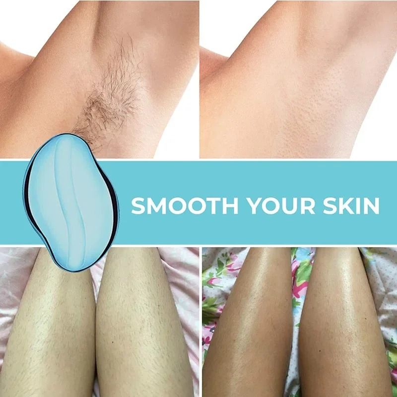 Nano Crystal Epilator Hair Removal Tool for Smooth Skin Exfoliating Body Care
