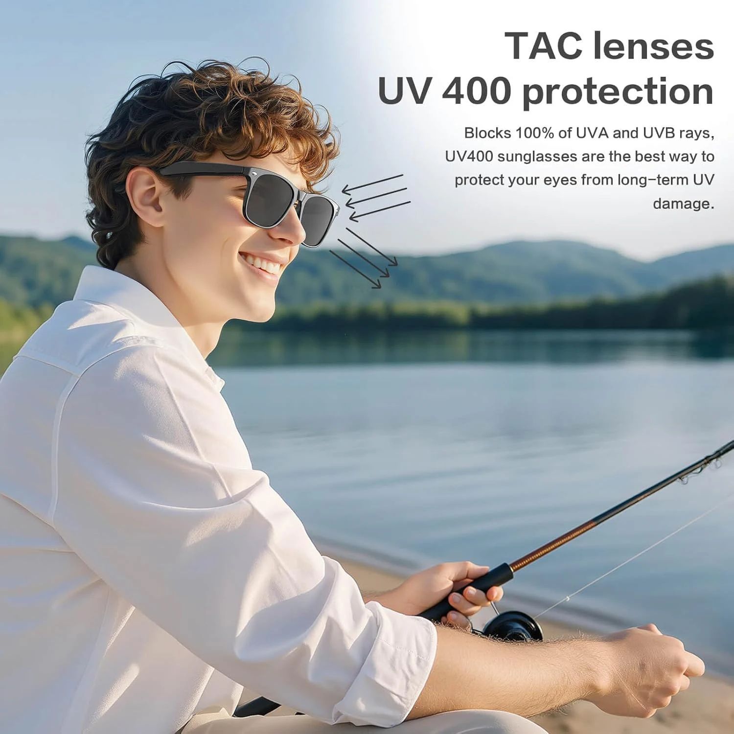 AI Smart Camera Translation Sunglasses