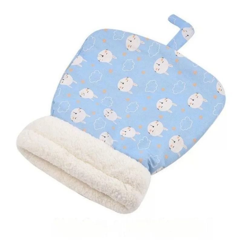 Warm Winter Cat Cave Bed with Removable Cushion