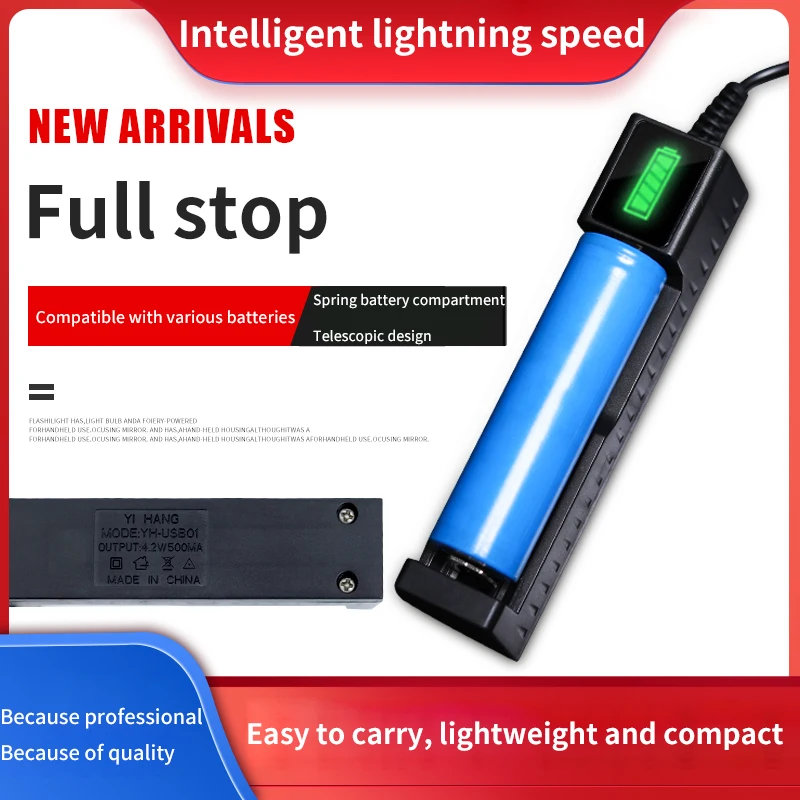 Dual Slot USB Charging Station for Rechargeable Lithium Batteries  Fast & Convenient