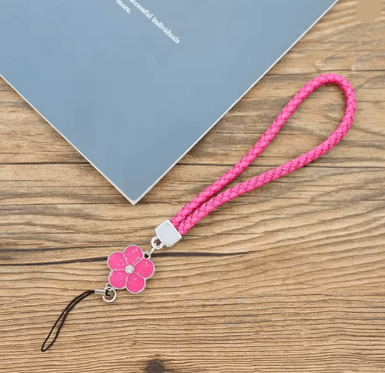Cute Flower Phone Wrist Strap Universal Phone Lanyard Keychain Strap