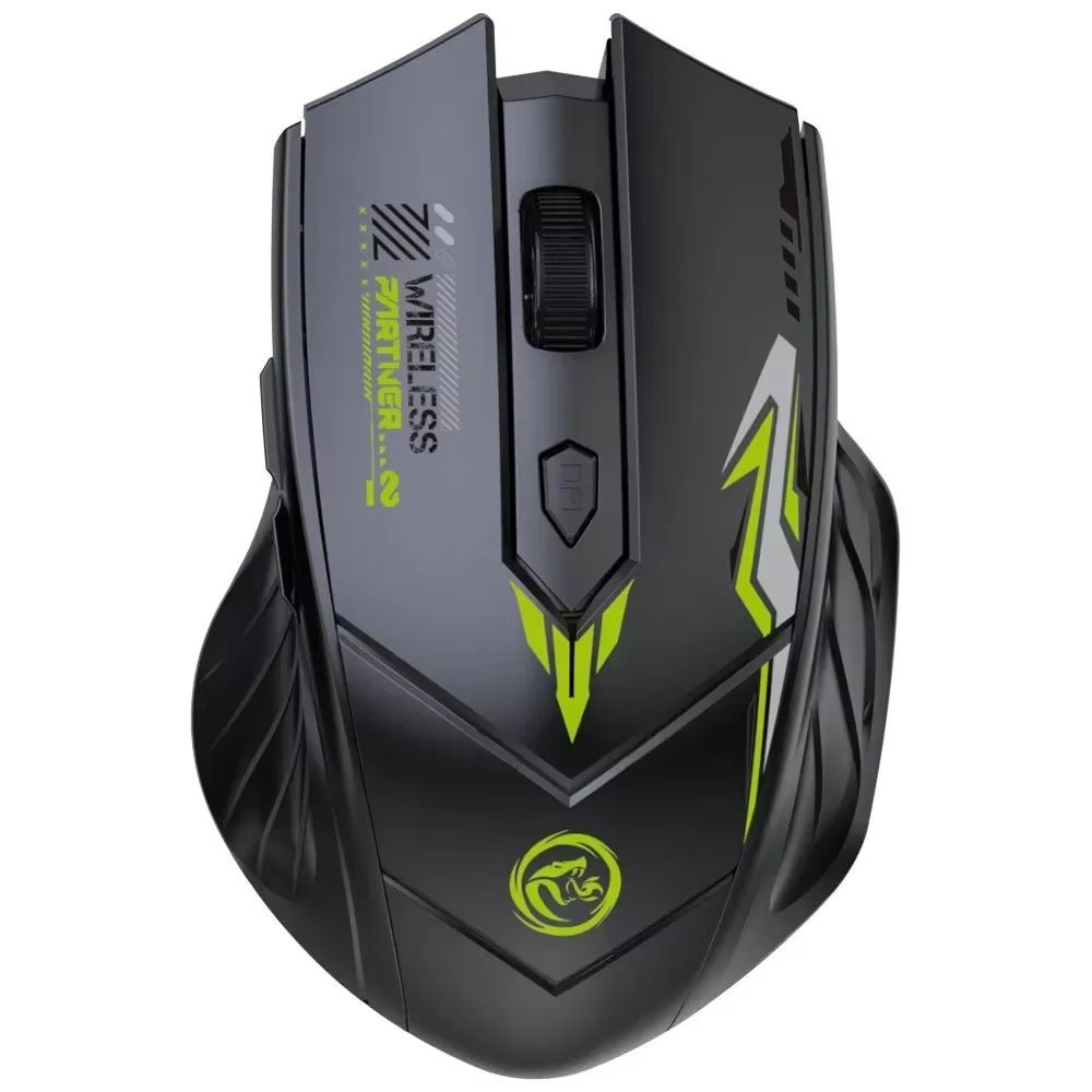 Dual-Mode Wireless Gaming Mouse with Bluetooth 5.4 and Rechargeable Battery