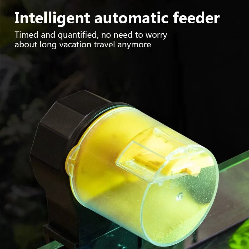 Automatic Fish Tank Feeder Intelligent Large Capacity Aquarium Feeder