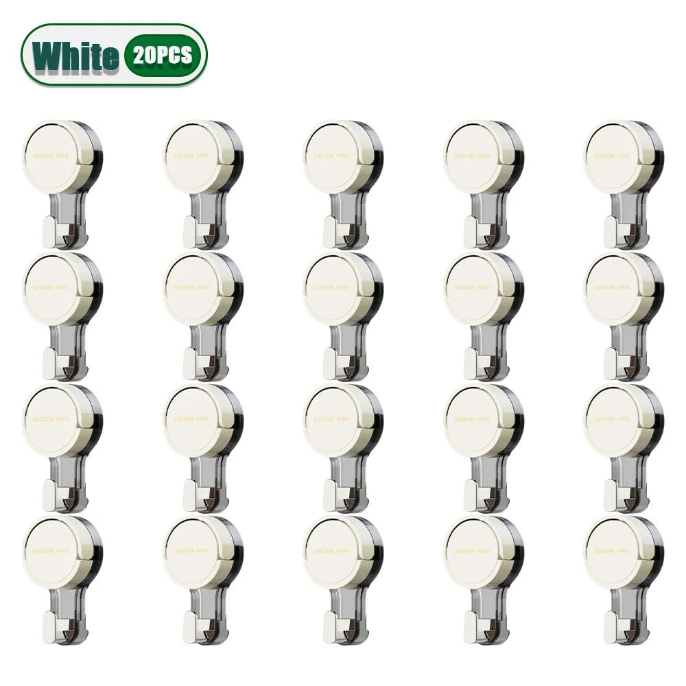 Reusable Suction Cup Hooks Set