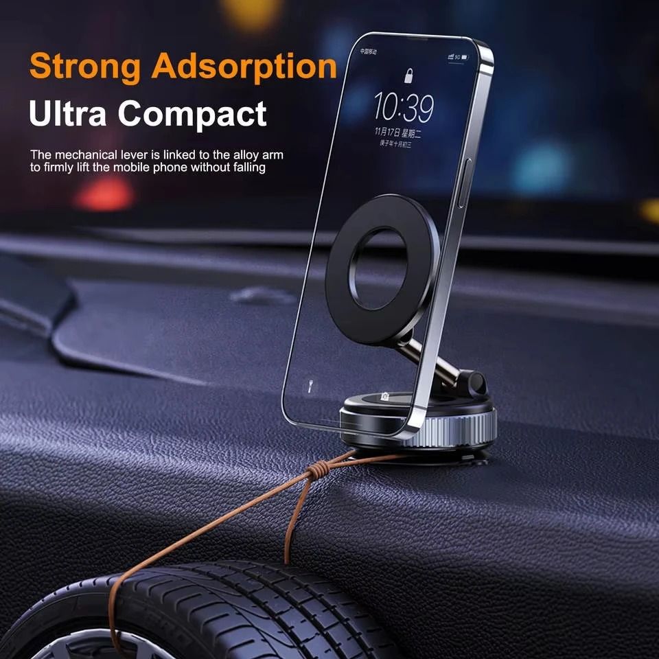 Vacuum Adsorption Strong Magnetic Universal Mounting Hub