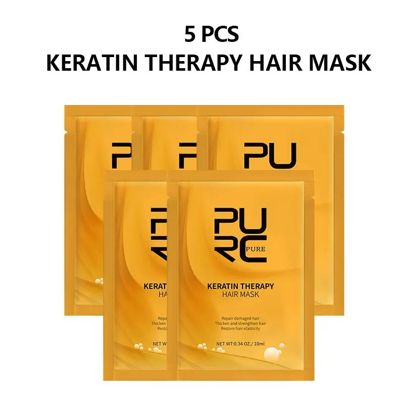 PURC Keratin Shampoo Conditioner Hair Mask Smoothing Treatment