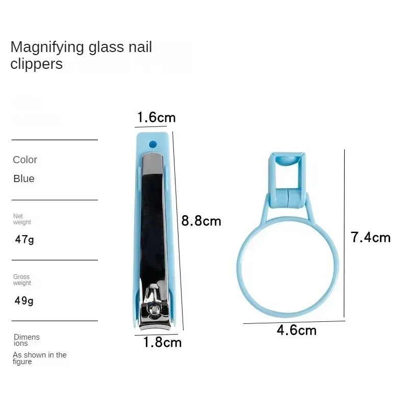 Anti-Splash Nail Clipper with Built-In Catcher