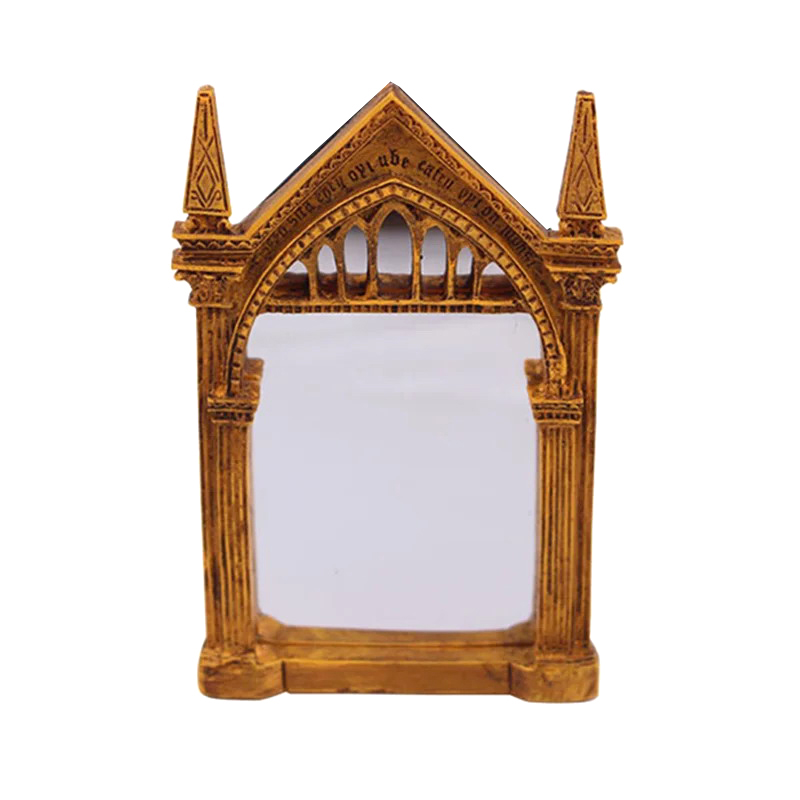 Decor Wizarding Witchy Items, Mirror Of Erised Standing Bookshelf, Wizard Home Decor, Magical Objects, Fantasy Gift