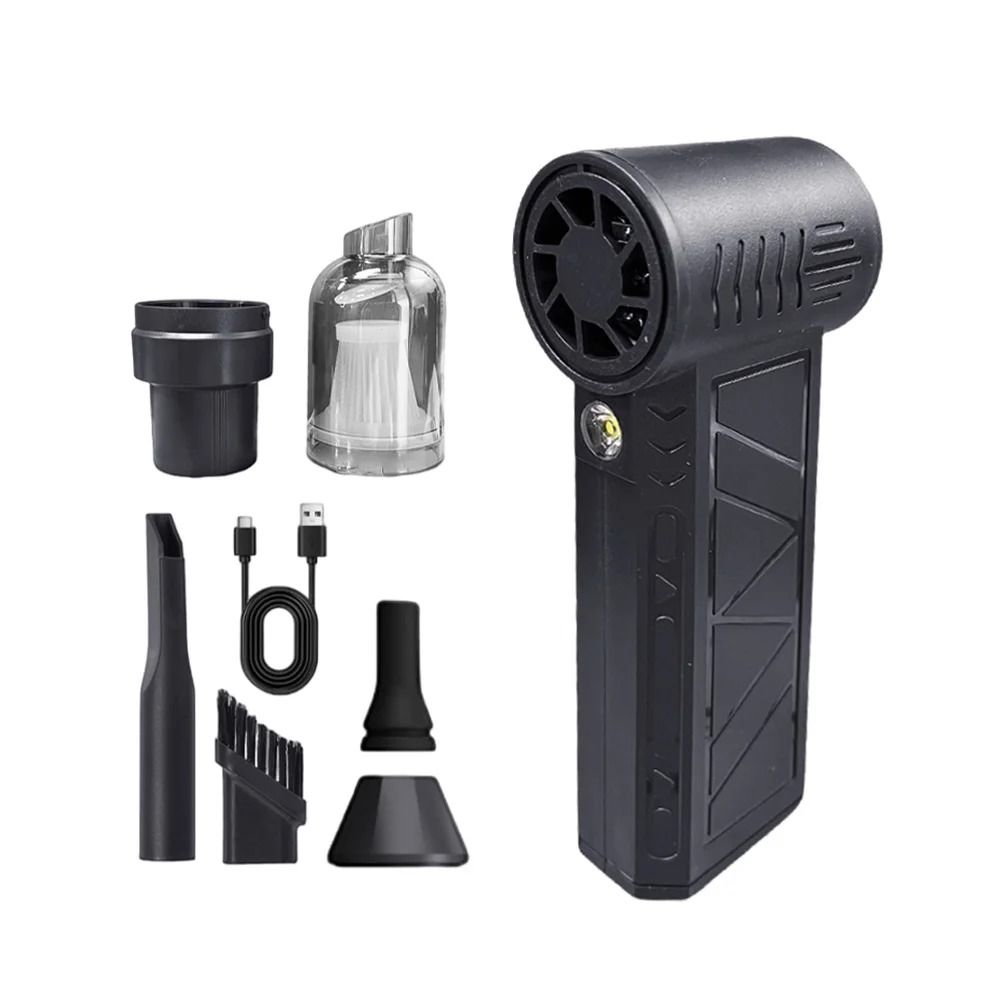 Mini Turbo Jet Fan Electric Air Duster Rechargeable High Speed Air Blower