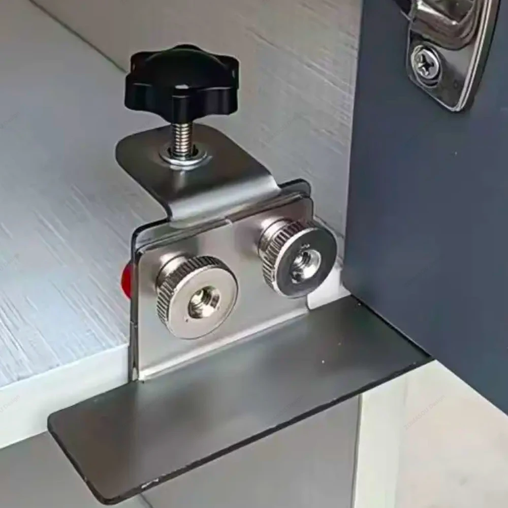 Precision Cabinet Door Mounting Jig for Hidden Door Installation