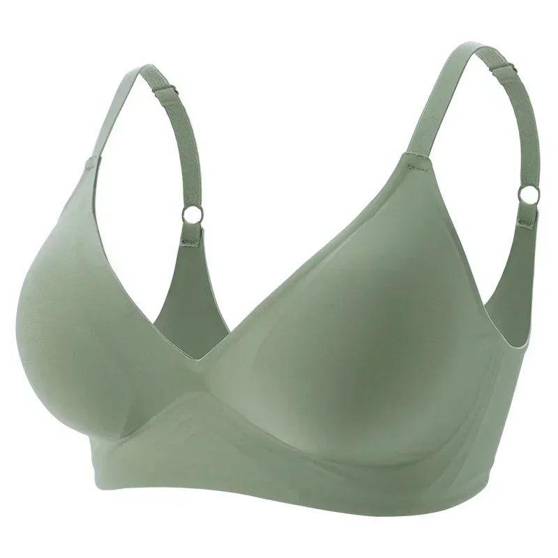 CloudSoft Seamless Latex Jelly Wireless Bra – Removable Padded Sleep & Everyday Bralette