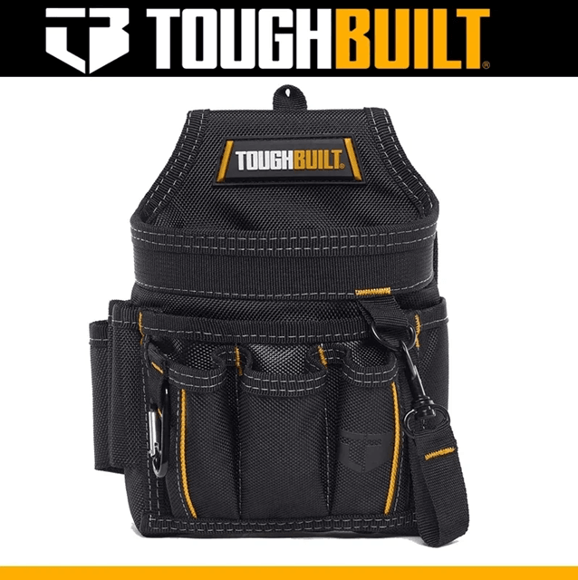 Toughbuilt Electrician Tool Pouch with Padded Belt and Shoulder Strap