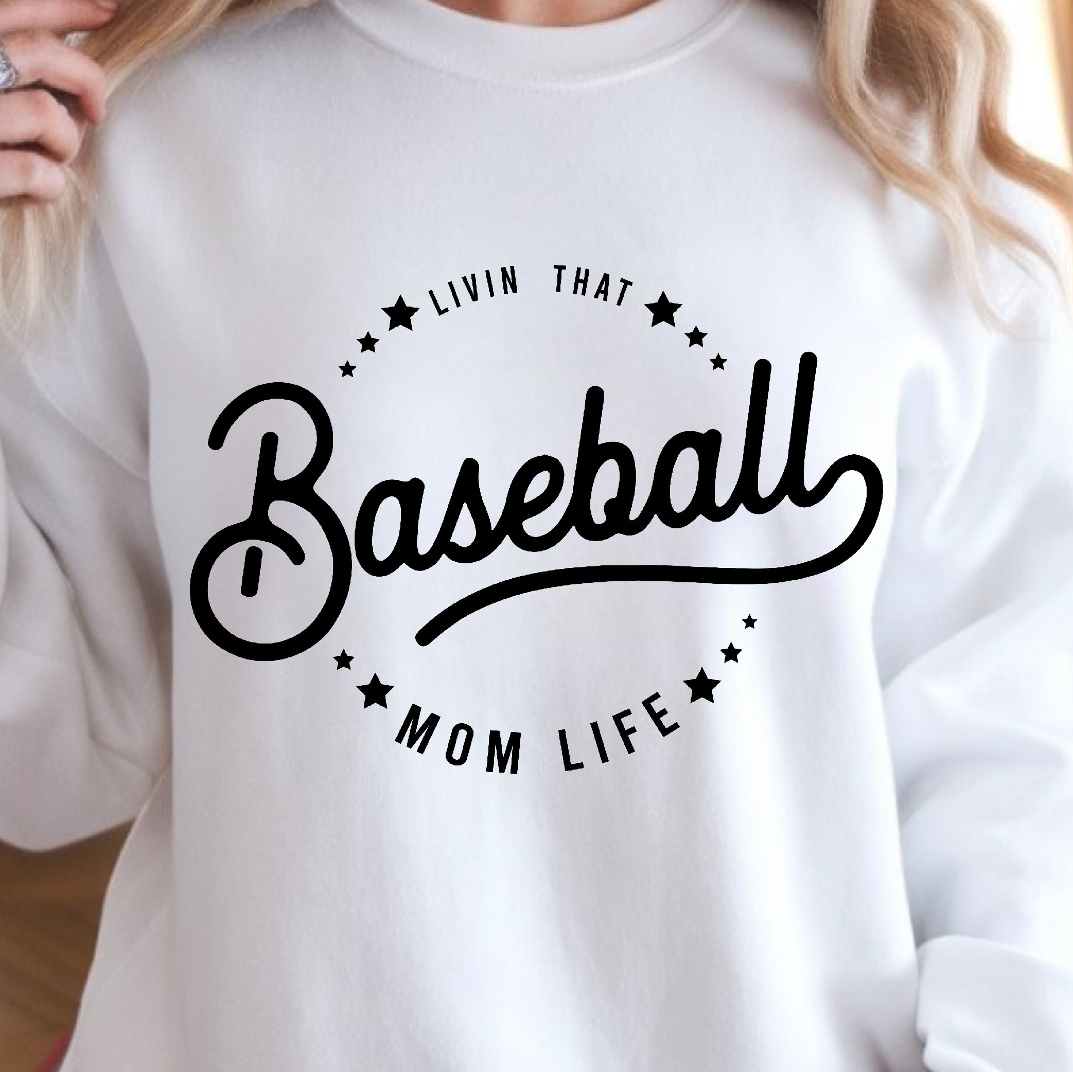 Baseball Mama Shirt, Baseball Mom T-Shirt, Baseball Shirt for Women