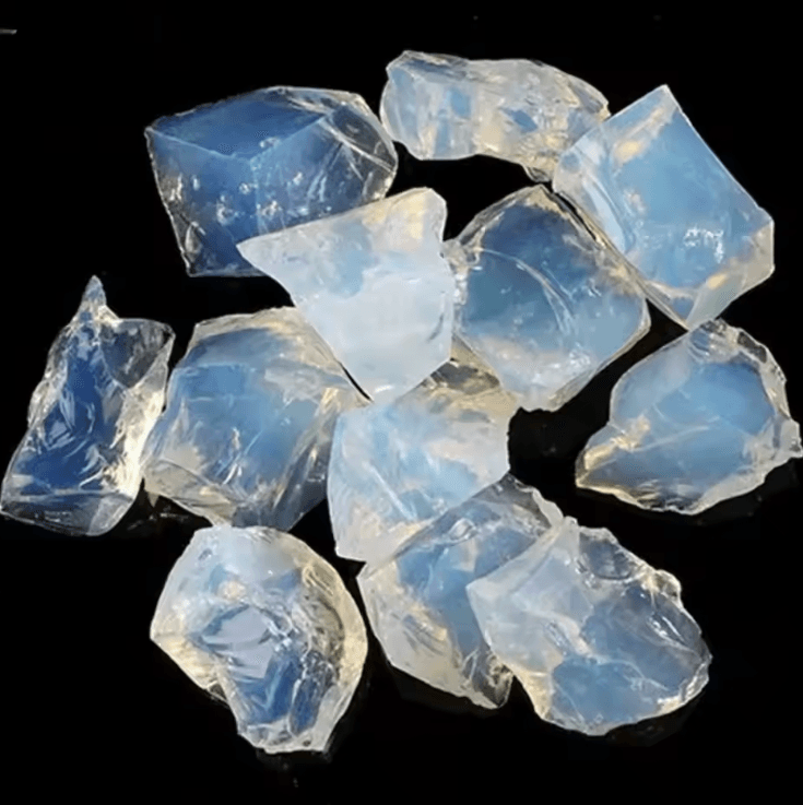 Natural Opal Rough Stone Set Raw Crystal Quartz Mineral for Healing & Decor