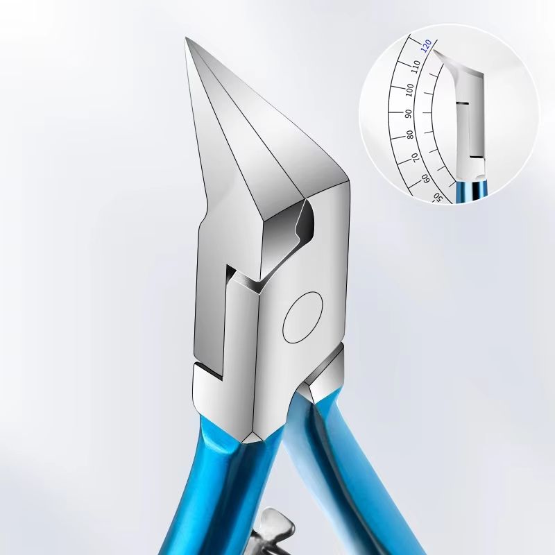 Premium Stainless Steel Toenail Clipper – Straight Blade for Ingrown & Thick Nails | Sharp Precision Tip Pedicure Tool f