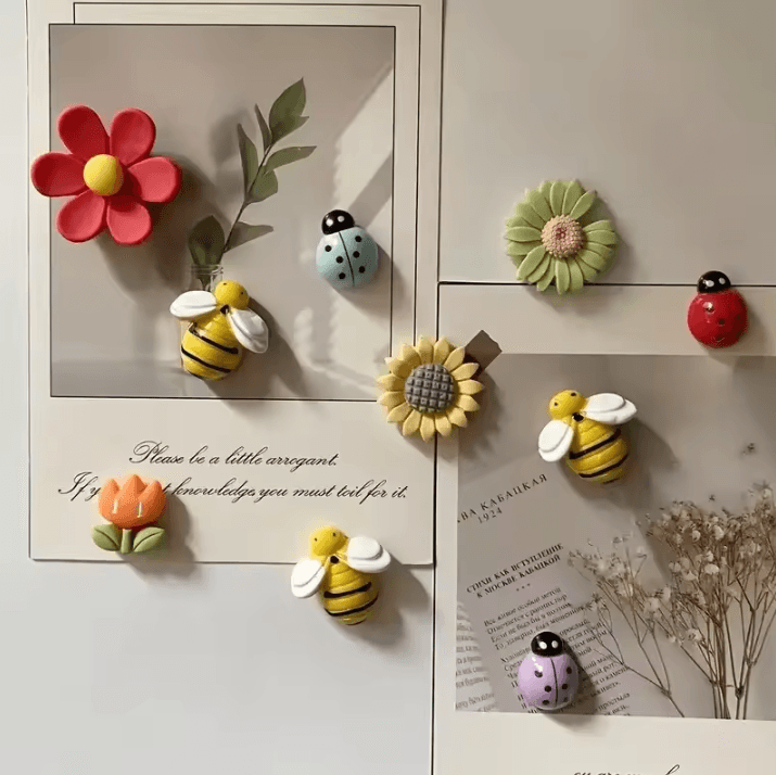 10Pcs Refrigerator Magnets – Durable Strong Hold Magnets for Kitchen Magnets Set and Home Decor