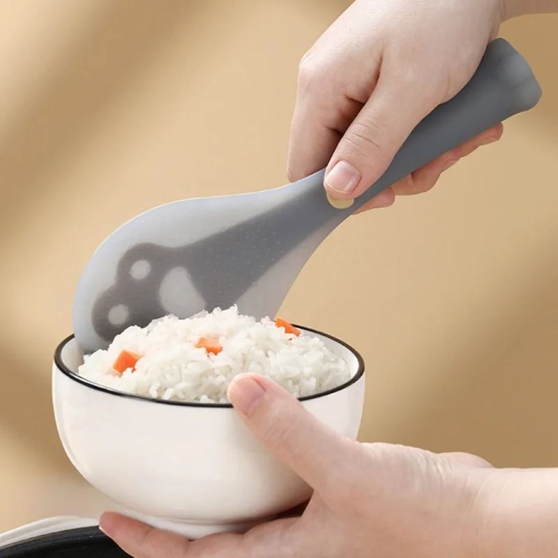 Cat Paw Standing Rice Spoon & Non-Stick Scooper