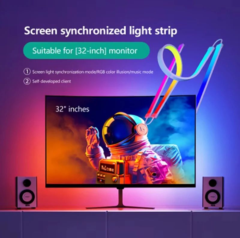 Smart RGB Ambient LED TV Backlight Strip