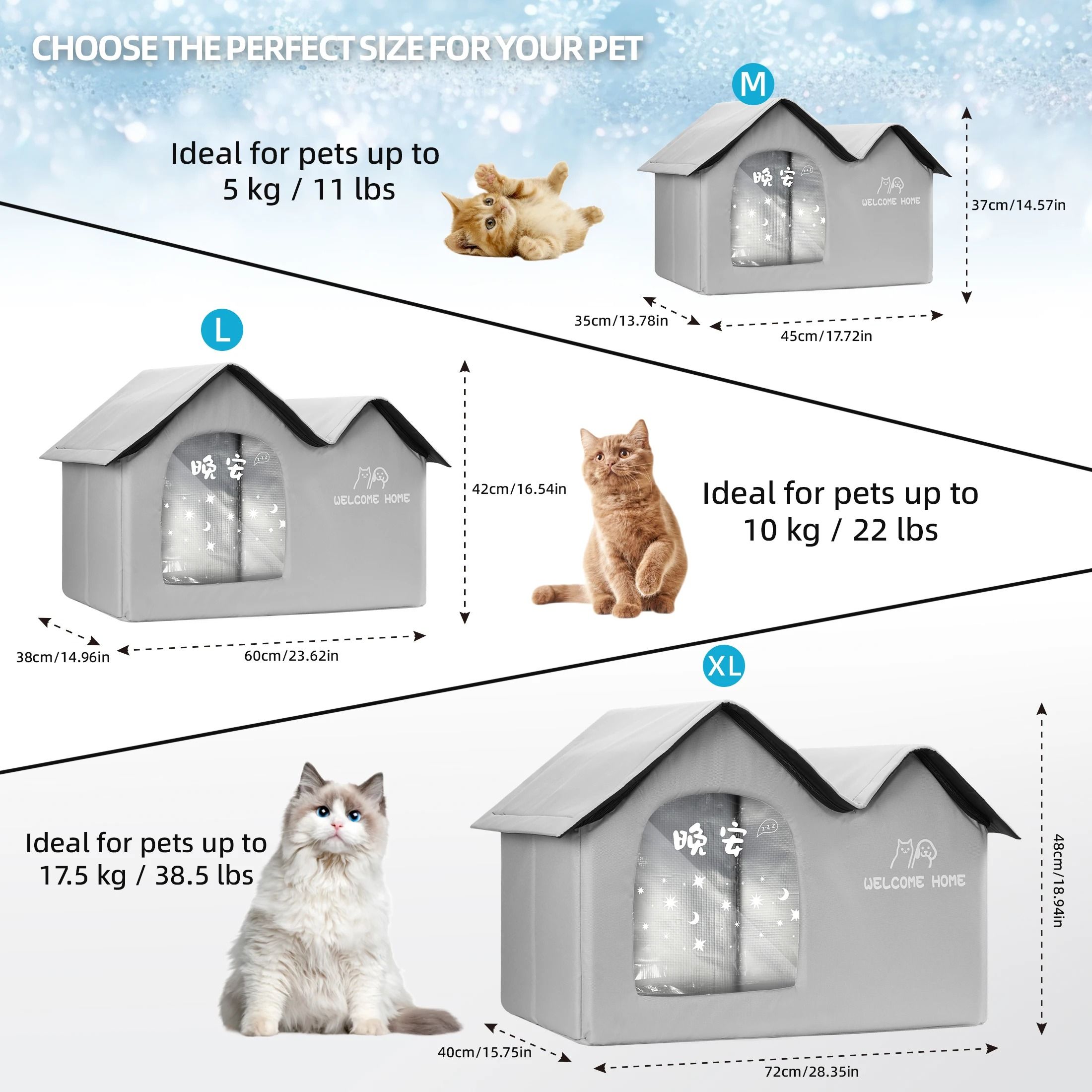 Pet Cooling House for Cats and Dogs