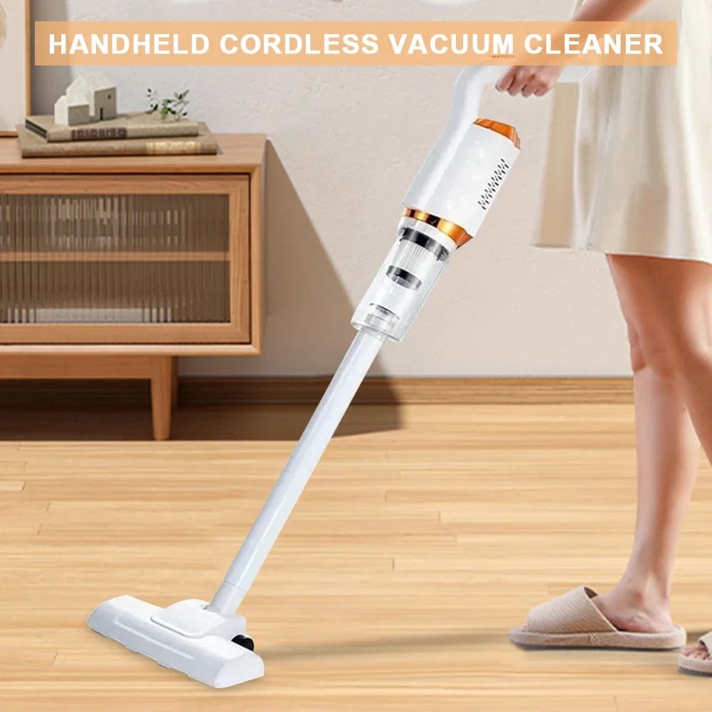 Wireless Handheld Vacuum Cleaner with Strong Suction and USB Rechargeable Design