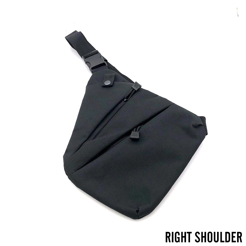 Concealed Carry Tactical Chest Bag Anti Theft Crossbody Holster Pack