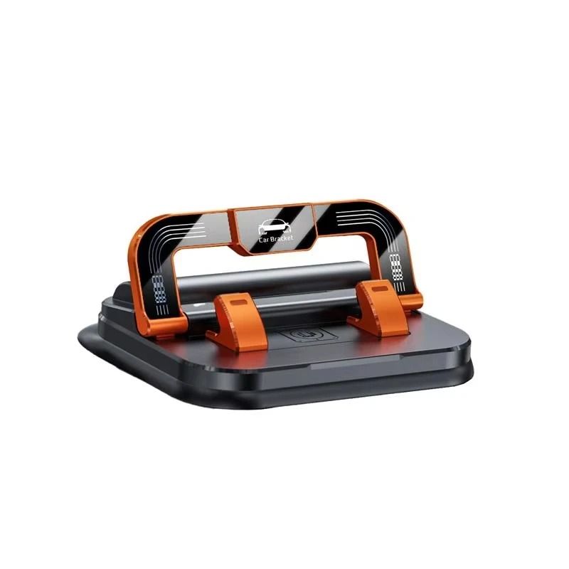 360° Rotatable Dashboard Phone Mount Universal Vehicle Mobile Holder – High-Stability Bracket with Luminous Number Plate