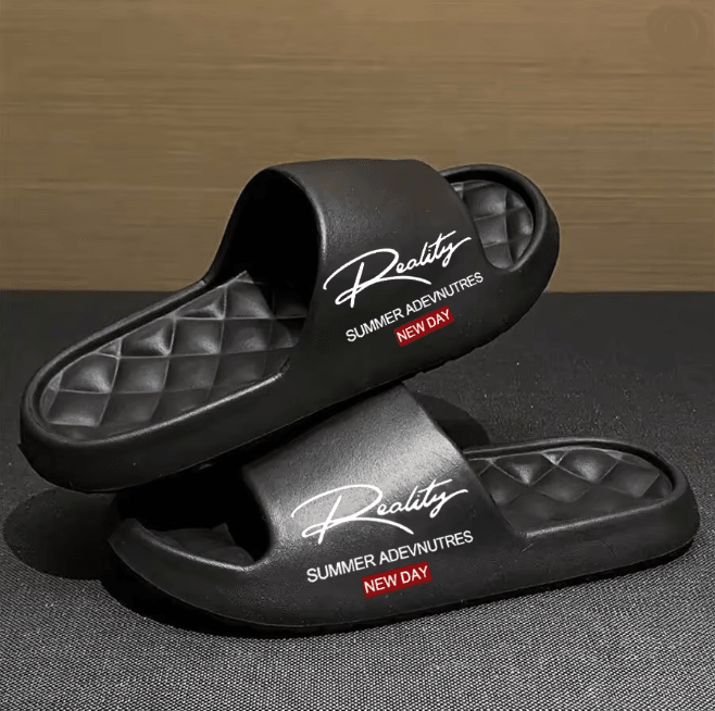 AeroEase Mens EVA Slippers Lightweight Indoor Outdoor Comfort Shoes
