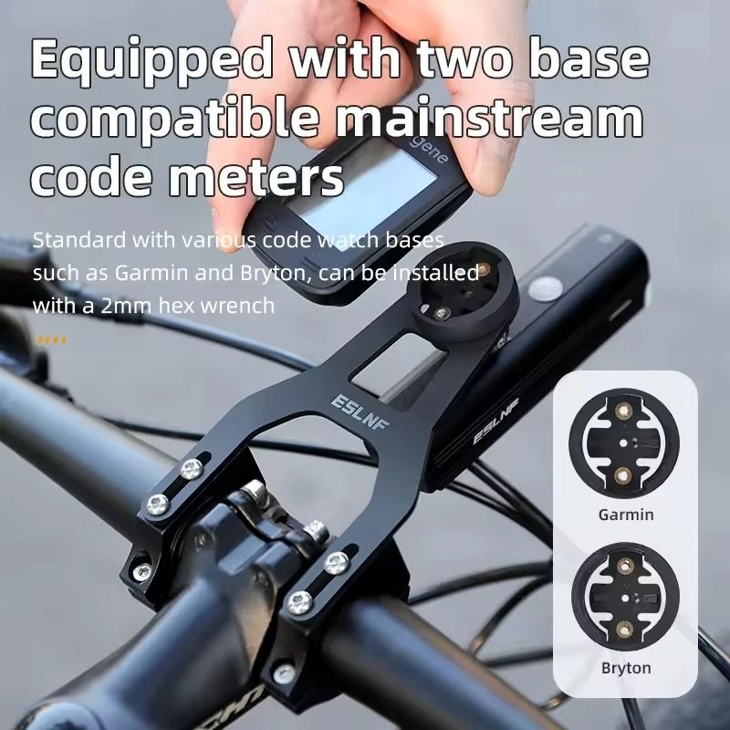 Stainless Steel Universal Bike Computer Mount Holder for Bicycle Accessories