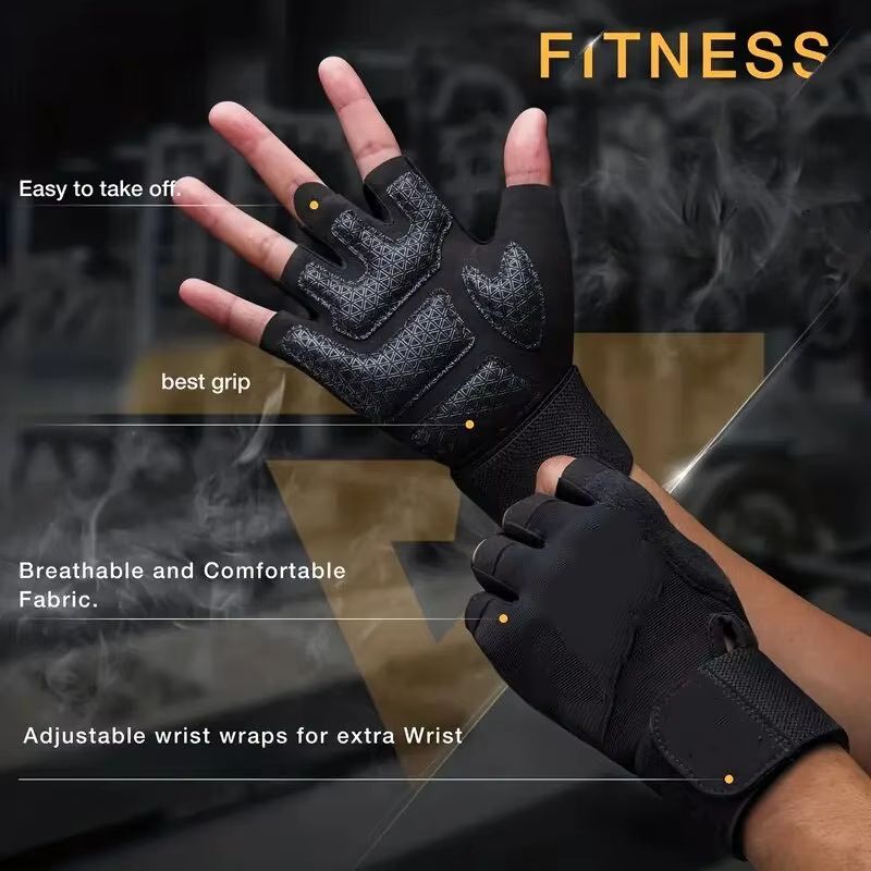 Half Finger Cycling and Outdoor Tactical Gloves for Men and Women – Sport, Fitness, and Protective Biking Gloves